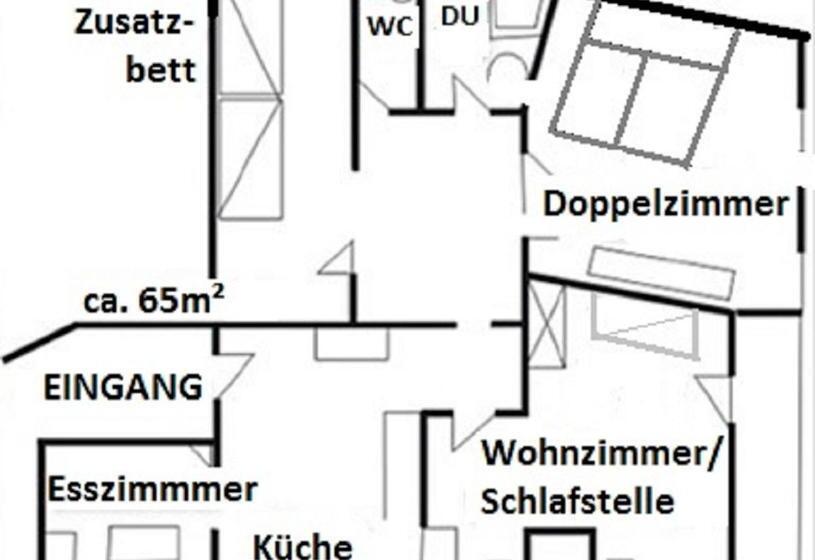 침실 1개 아파트, Gasthof Zur Einkehr
