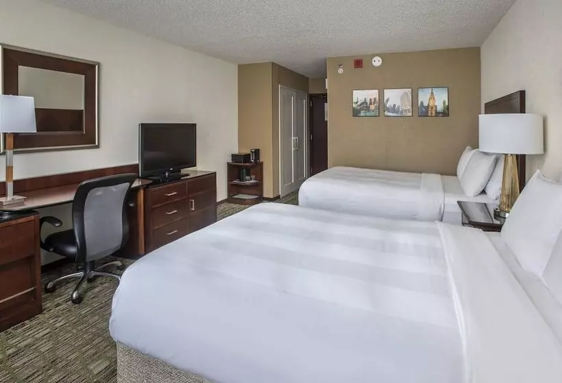 ２ダブルベッドのスタンダードルーム, Philadelphia Airport Marriott