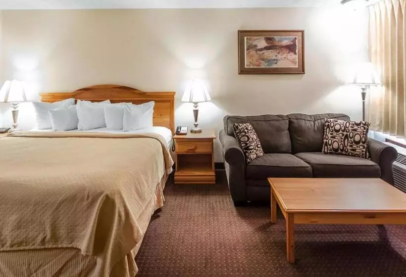 身障者適用キングサイズベッドルーム, Quality Inn & Suites At Dollywood Lane