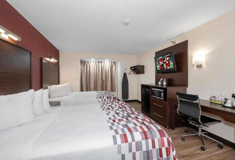 غرفة ديلوكس, Red Roof Inn Springfield, Mo
