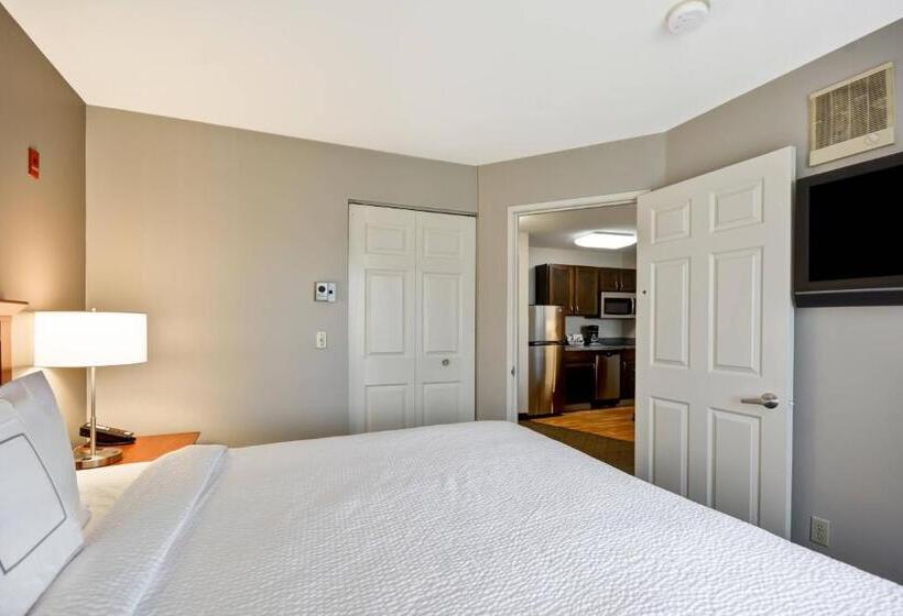 带大床的套房, Towneplace Suites Sioux Falls