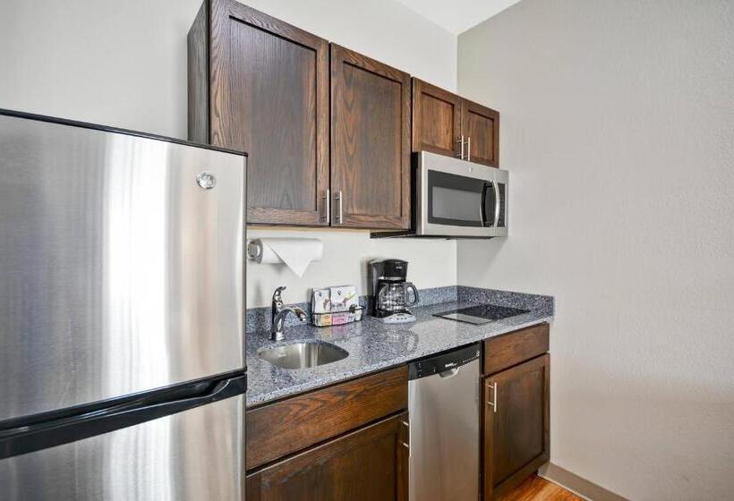 带大床的套房, Towneplace Suites Sioux Falls