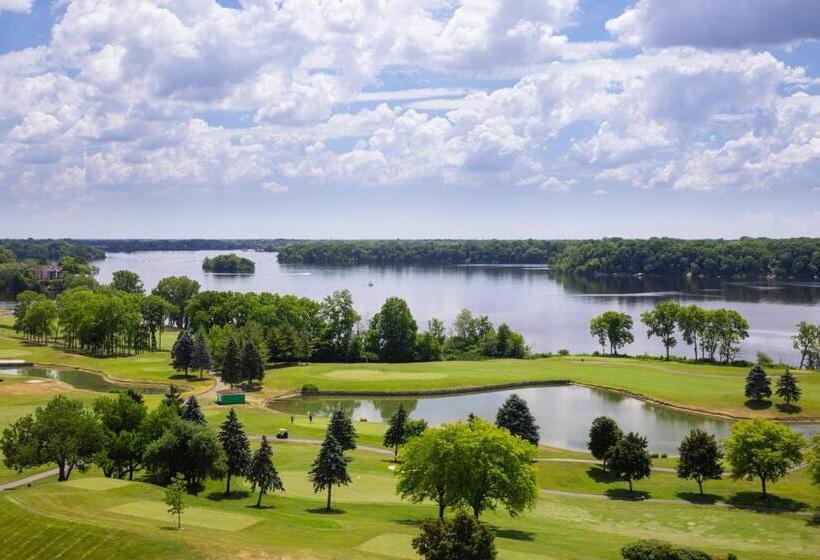 キングサイズベッドのデラックスルーム, Ann Arbor Marriott Ypsilanti At Eagle Crest