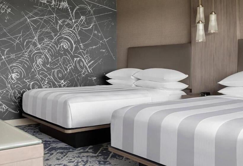 Номер Стандарт 2 Двуспальные Кровати, Ann Arbor Marriott Ypsilanti At Eagle Crest