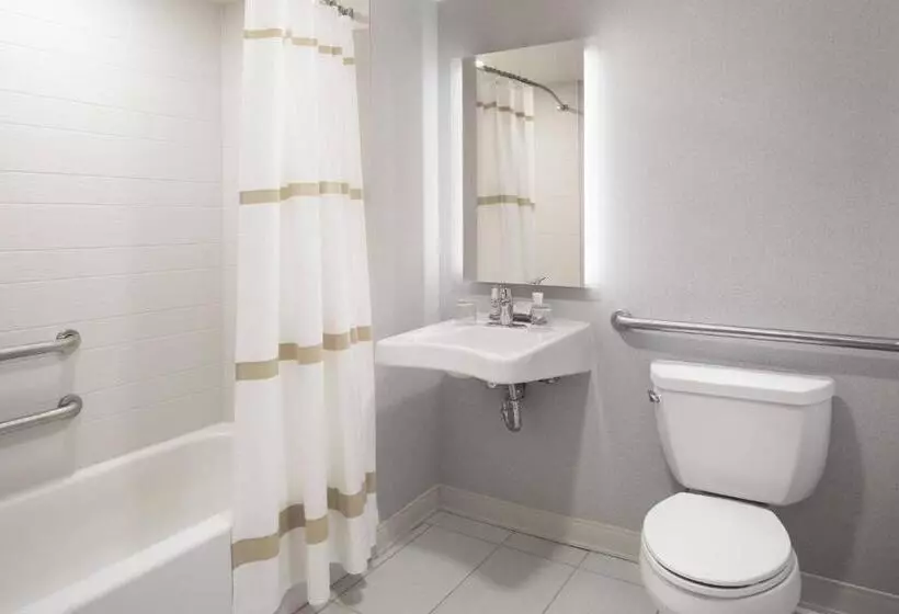 身障者適用キングサイズベッドルーム, Ann Arbor Marriott Ypsilanti At Eagle Crest