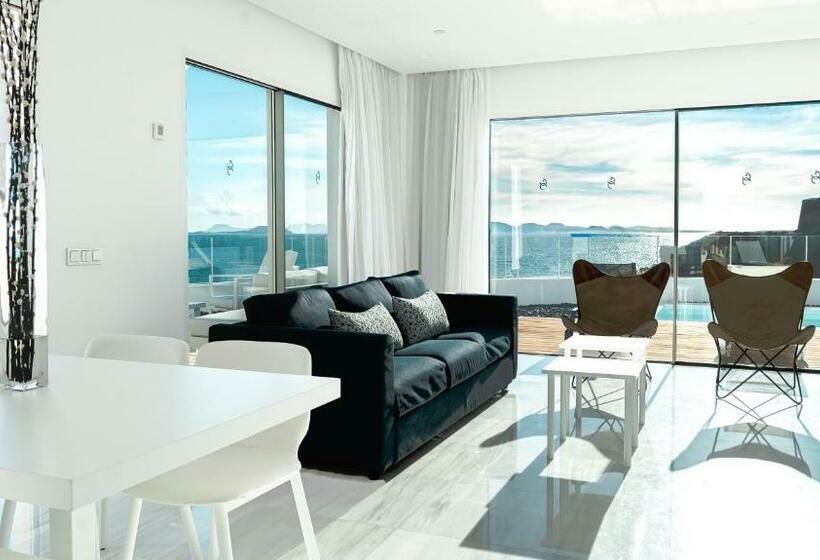 וילה בת 2 חדרי שינה, Calalanzarote Suites Hotel   Adults Only