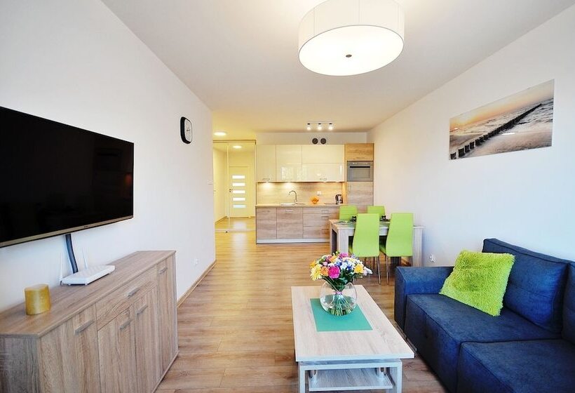 דירה קלאסית חדר שינה אחד, Balticon Polanki Park