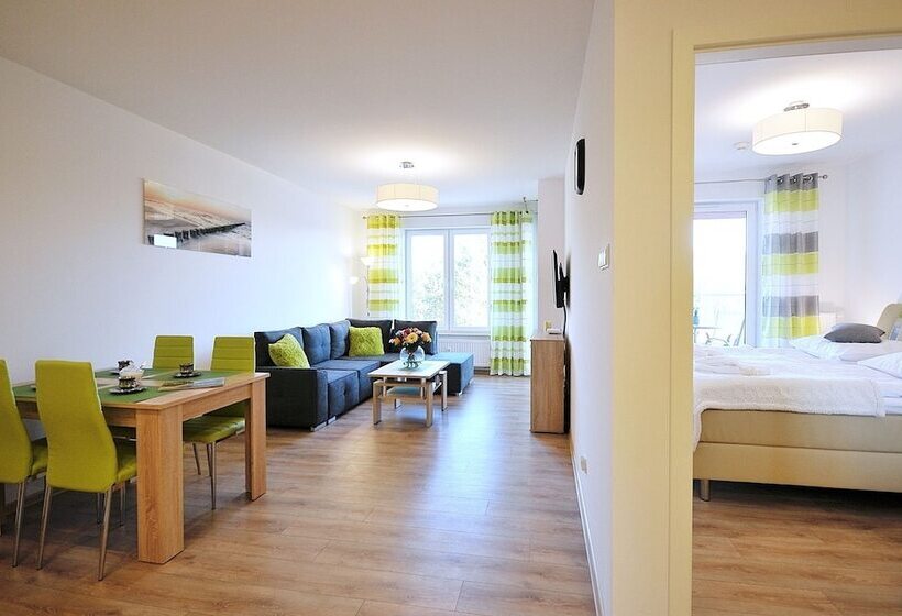 דירה קלאסית חדר שינה אחד, Balticon Polanki Park