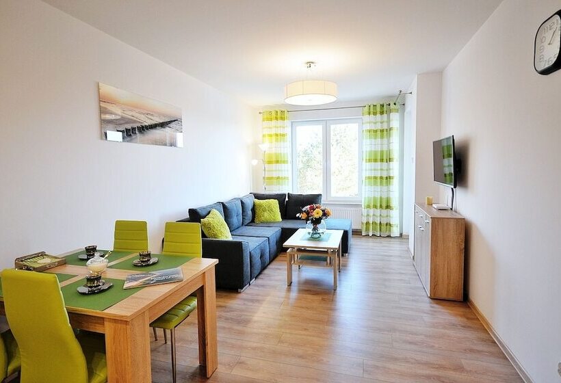 דירה קלאסית חדר שינה אחד, Balticon Polanki Park