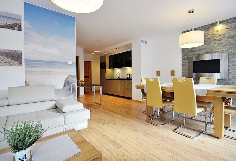 דירת דלוקס 2 חדרי שינה, Balticon Polanki Park