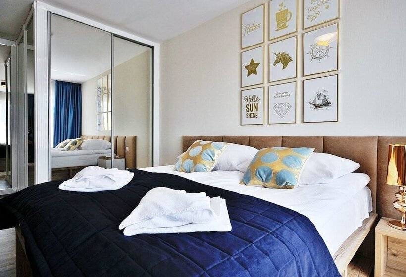 דירת דלוקס 2 חדרי שינה, Balticon Polanki Park