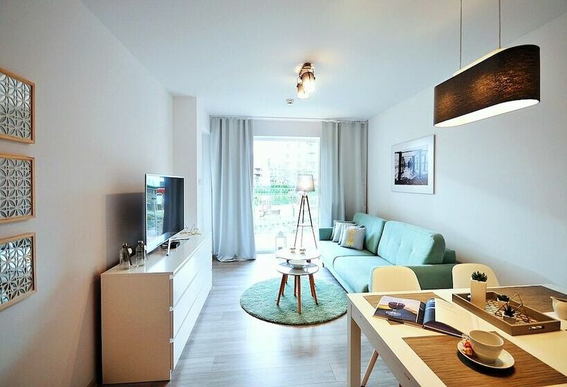 דירה קלאסית חדר שינה אחד, Balticon Polanki Park