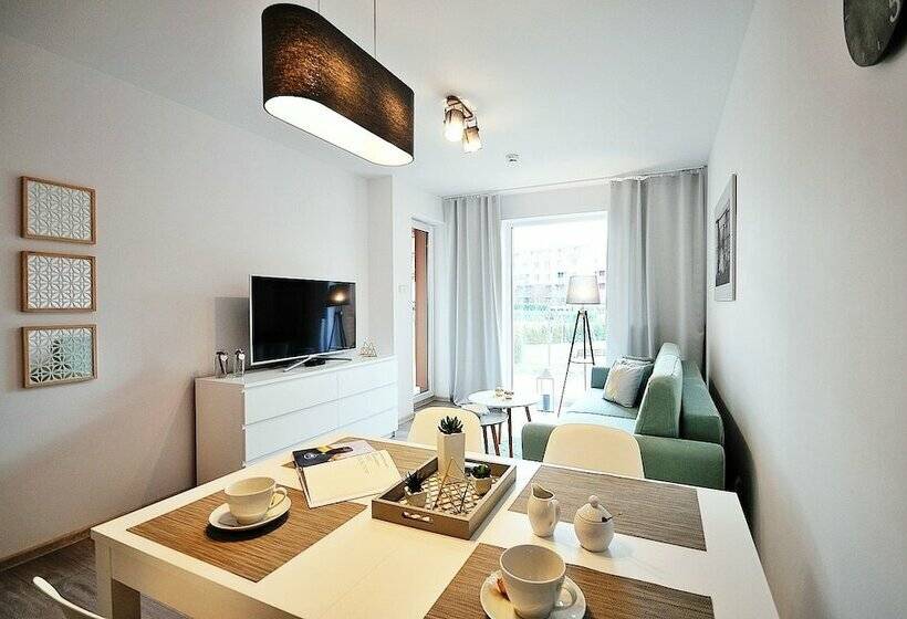 דירה קלאסית חדר שינה אחד, Balticon Polanki Park