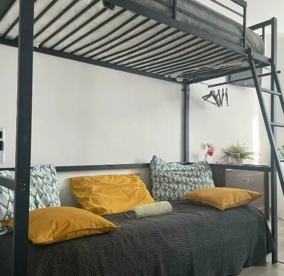 スタンダード4人部屋, Gîte:sur Le Chemin