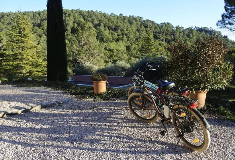 Трехместный Номер Стандарт Вид на Бассейн, La Bastide De La Provence Verte, Chambres D Hôtes