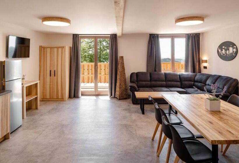 Апартаменты Deluxe 1 Спальня, Wellness Aparthotel Martiňák