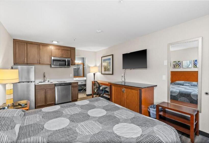 إستوديو قياسى سرير كينج, Basecamp Puyallup A Travelodge By Wyndham