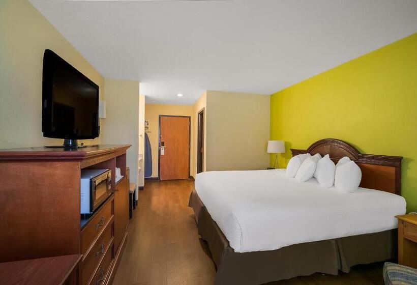 غرفة قياسية سرير كينج, Americas Best Value Sandman Inn