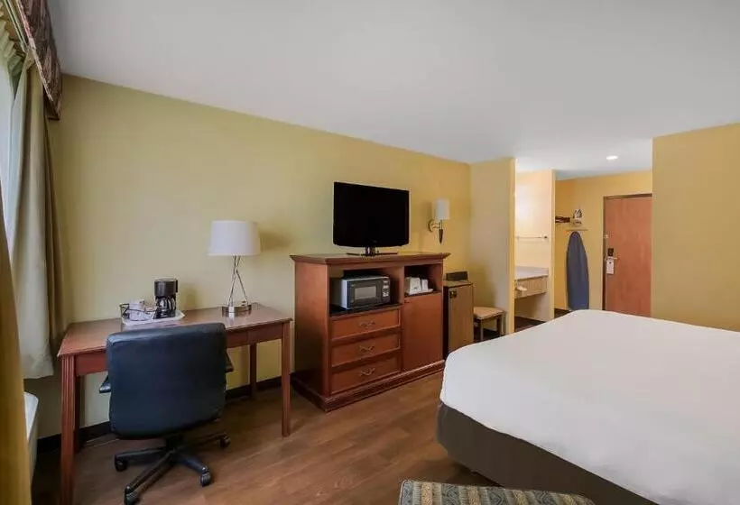 キングサイズベッドのスタンダードルーム, Americas Best Value Sandman Inn