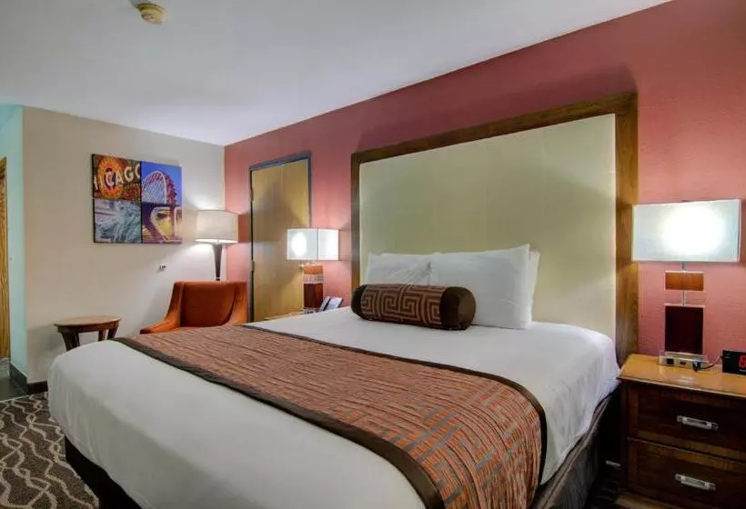 身障者適用キングサイズベッドルーム, Westbridge Inn And Suites