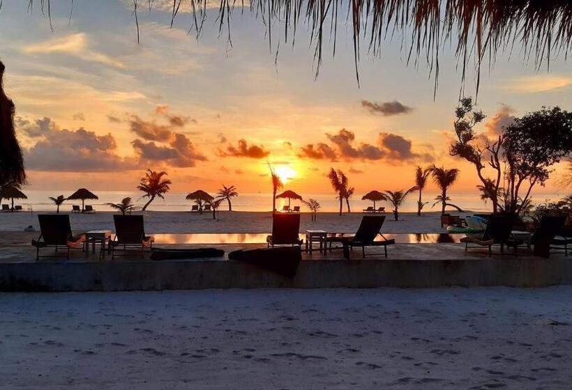 غرفة ديلوكس مطلّة علي البحر, The Secret Garden Koh Rong