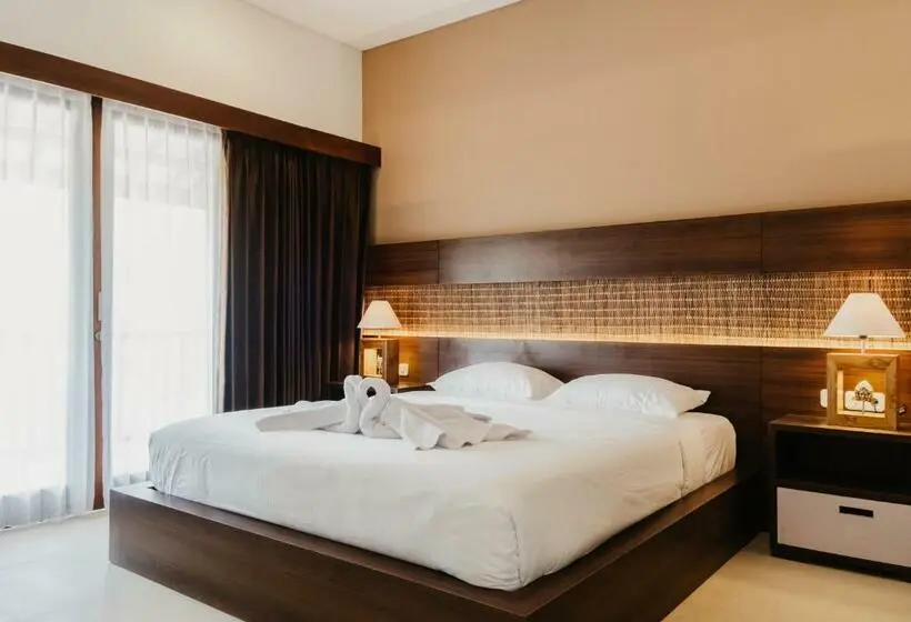 اتاق استاندارد با بالکن, Ratan Uluwatu Hotel And Villas
