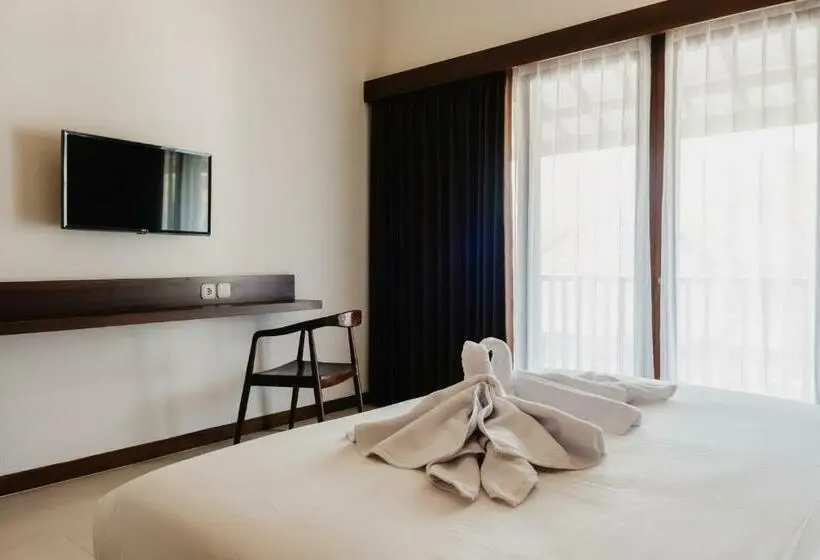 اتاق استاندارد با بالکن, Ratan Uluwatu Hotel And Villas