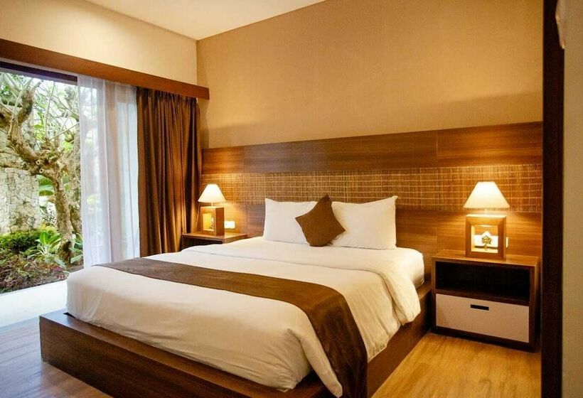 חדר סטנדרט עם מרפסת, Ratan Uluwatu Hotel And Villas