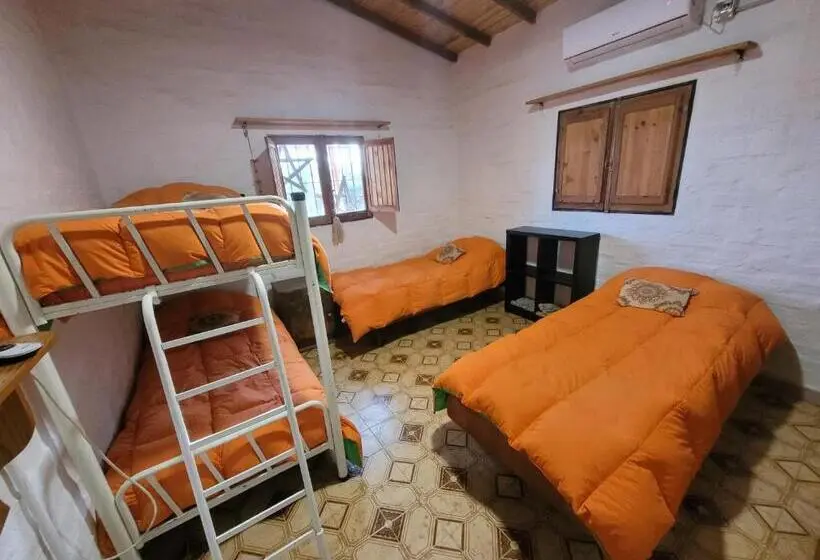 浴室共有スタンダード４人用ルーム, Aire De Barreal Hostel Andino