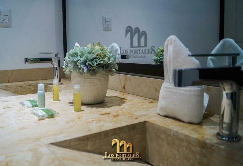 اتاق استاندارد با تخت بزرگ برای معلولان, Los Portales Chignahuapan