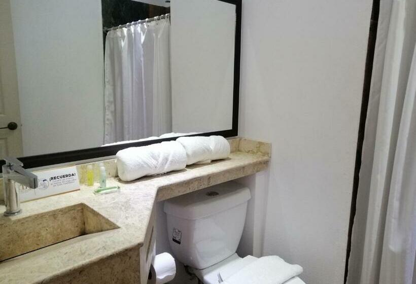 장애인을 위한 킹사이즈 침대 스탠다드 룸, Los Portales Chignahuapan