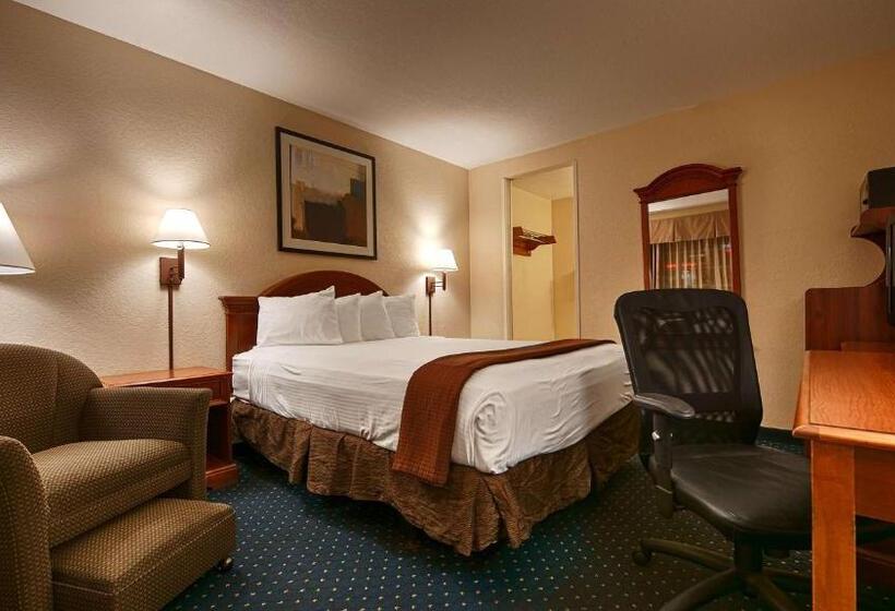 장애인을 위한 킹사이즈 침대 스탠다드 룸, Best Western Poway/san Diego