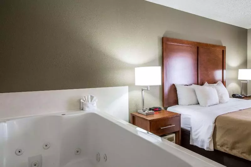 キングサイズベッドのスタンダードルーム, Comfort Inn & Suites At Dollywood Lane