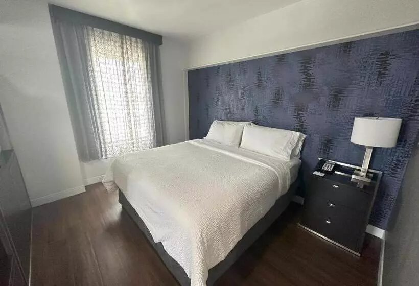 キングサイズベッドのスタンダードルーム, Holiday Inn Express   Dallas Downtown, An Ihg