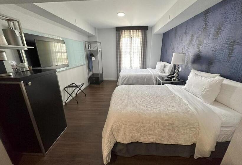 스탠다드 룸 더블 침대 2개, Holiday Inn Express   Dallas Downtown, An Ihg