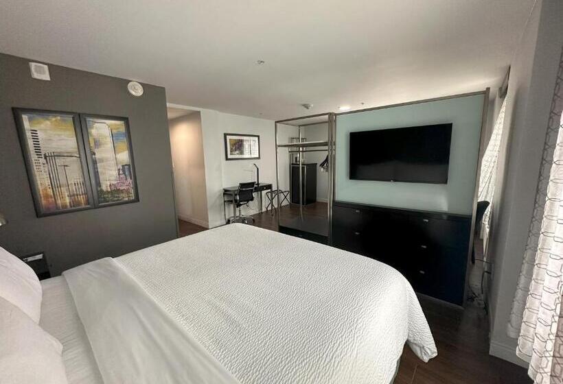 带大床的套房, Holiday Inn Express   Dallas Downtown, An Ihg