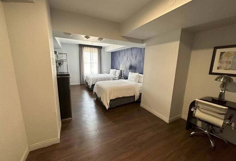 带2个双人床的标准工作室, Holiday Inn Express   Dallas Downtown, An Ihg