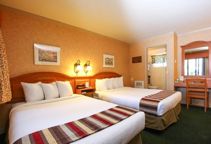 اتاق استاندارد با 2 تخت دوبل, Pepper Tree Inn Tahoe City