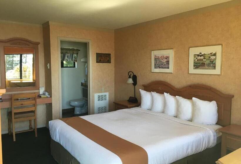 اتاق لوکس با تخت بزرگ, Pepper Tree Inn Tahoe City