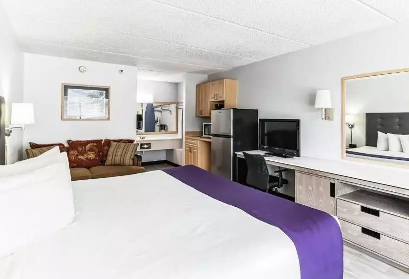 キングサイズベッドのスタンダードルーム, Home 1 Suites Extended Stay   Kissimmee