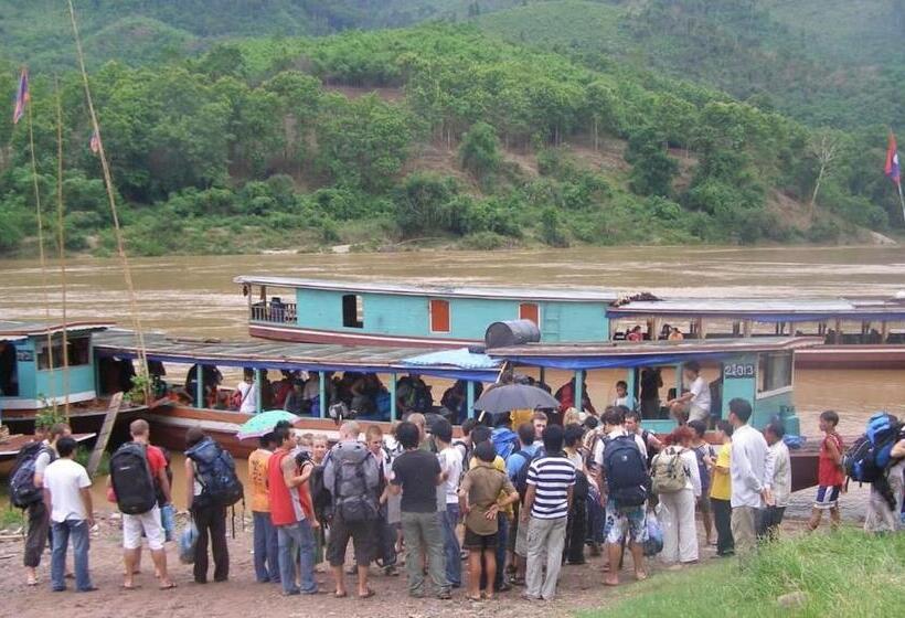 شقة غرفة واحدة مطلة على الحديقة, Mekong Backpackers Pakbeng