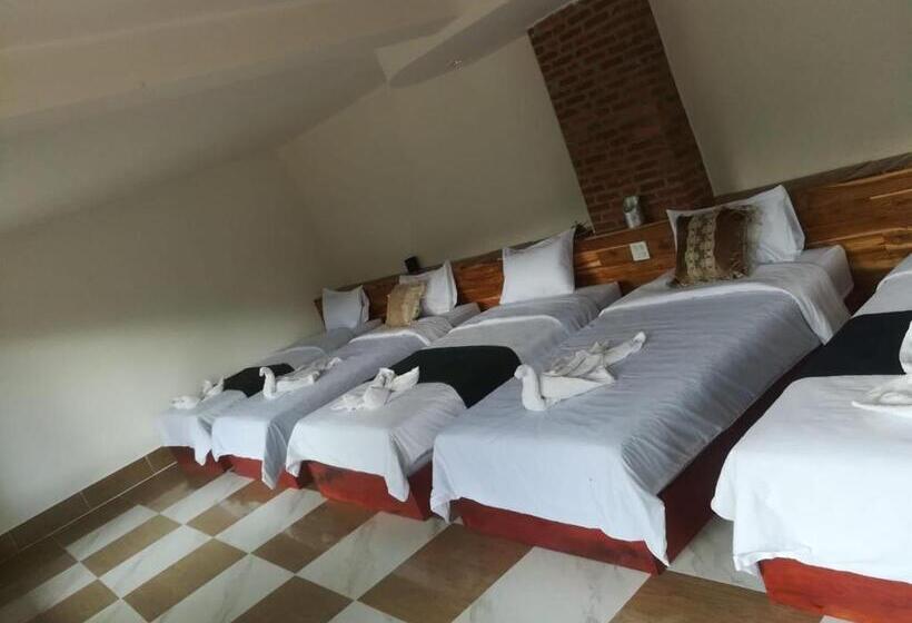 شقة غرفة واحدة مطلة على الحديقة, Mekong Backpackers Pakbeng