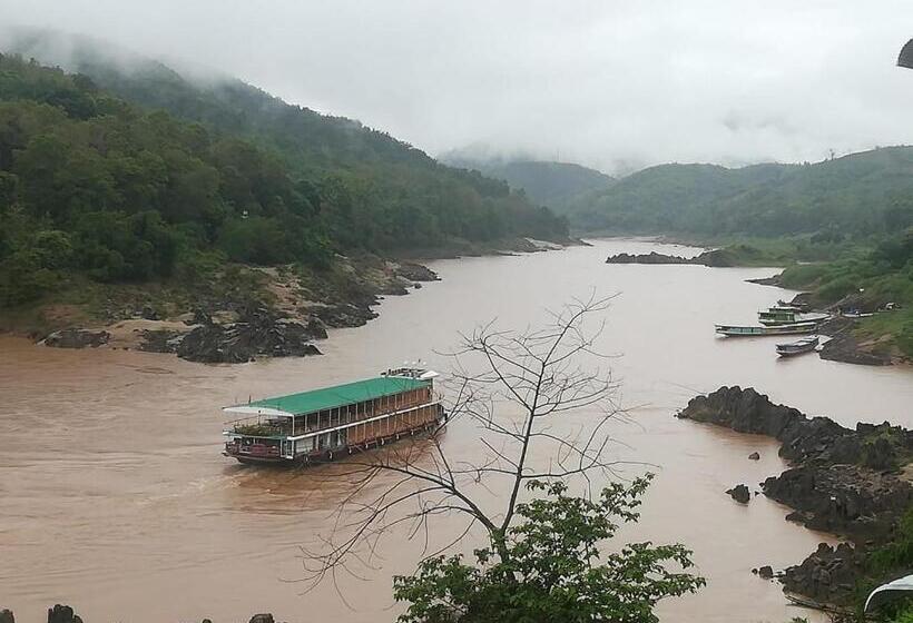 شقة غرفة واحدة مطلة على الحديقة, Mekong Backpackers Pakbeng