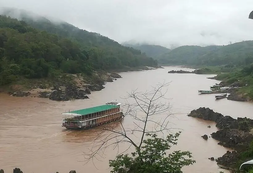 آپارتمان 1 خوابه با چشم‌انداز باغ, Mekong Backpackers Pakbeng
