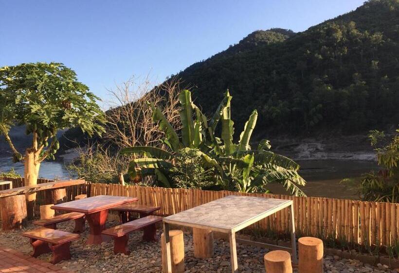 شقة غرفة واحدة مطلة على الحديقة, Mekong Backpackers Pakbeng