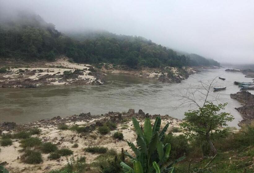 شقة غرفة واحدة مطلة على الحديقة, Mekong Backpackers Pakbeng