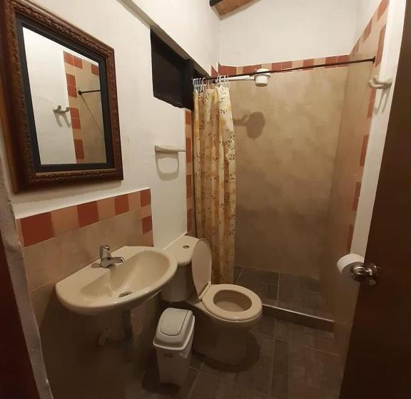 غرفه قياسيه سريرين مزدوجين, Cabañas Y Hostal Bonanza Mesa De Los Santos