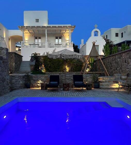 סוויטת ג'וניור עם מרפסת, Sofos Suites Mykonos