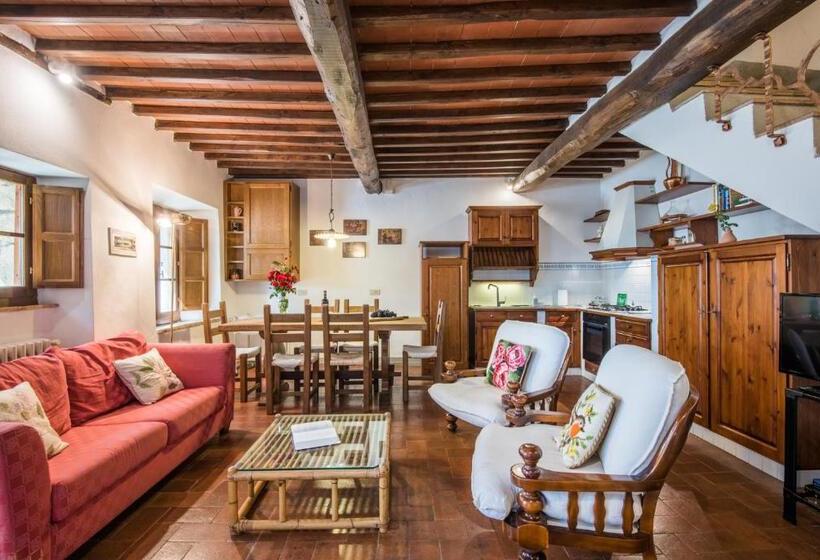 침실 2개 아파트, Agriturismo La Ferrozzola