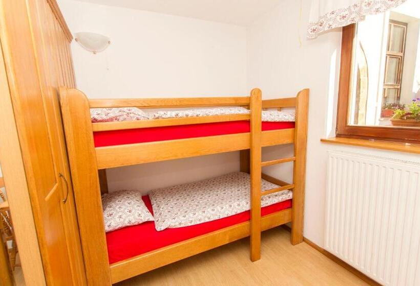 اتاق استاندارد چهار تخته, Tourist Farm Pri Martinovih